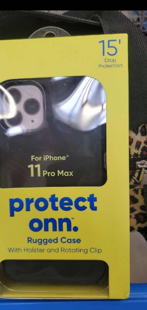 PROTECT ONN. RUGGED XASE WITH HOLSTER and ROTATING CLIP